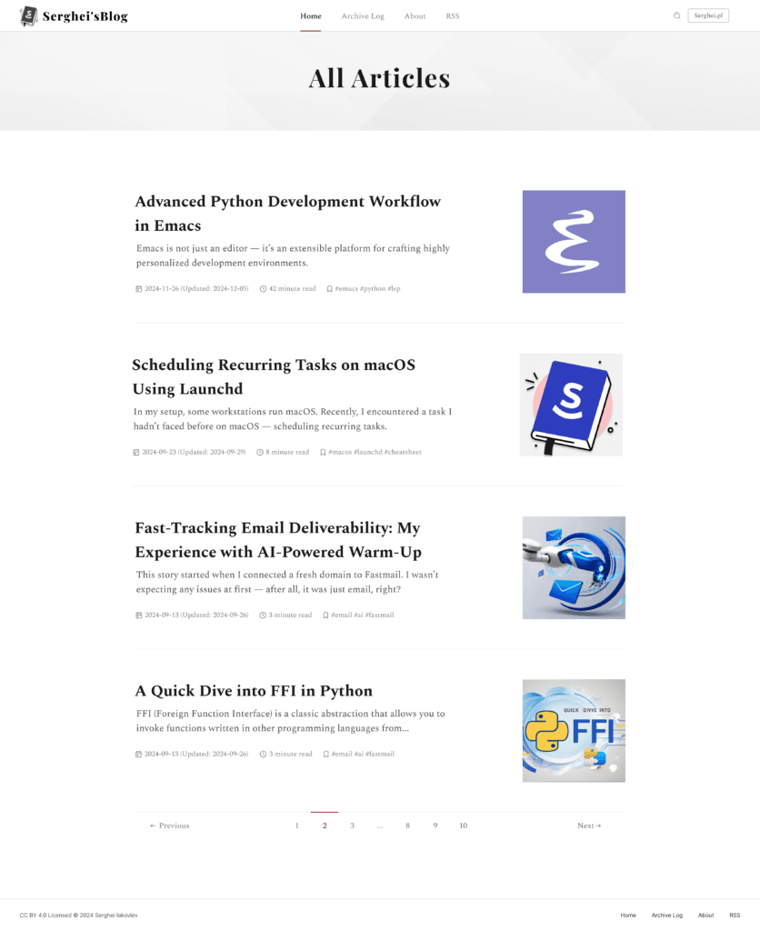 Serghei: UI Design and HTML5