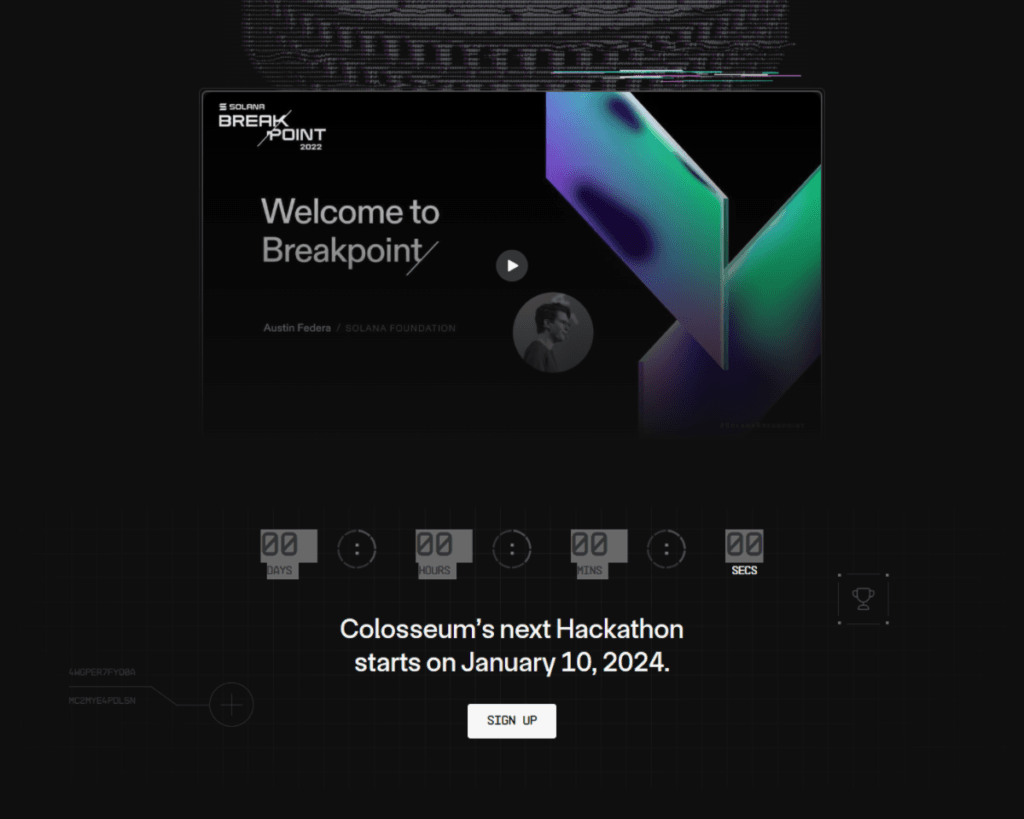 Colosseum Svelte and TailwindCSS