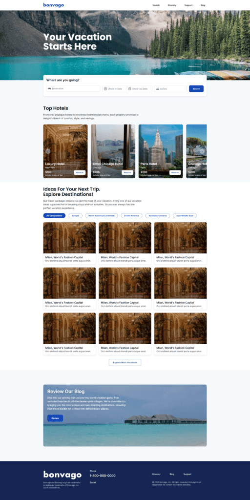 Bonvago: Hotel Booking in Next.js