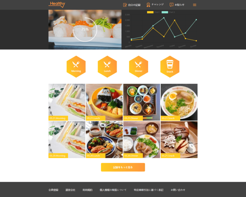 Healthy Next Js and TailwindCSS
